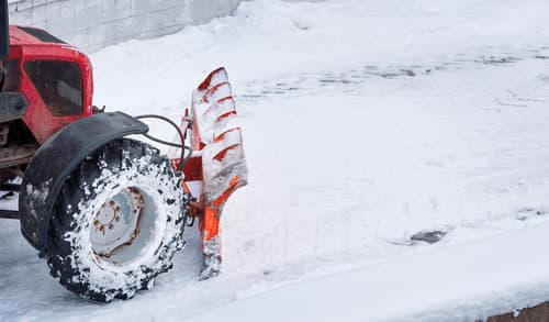 Fraise à neige - moteur essence - largeur de déneigement de 750 mm